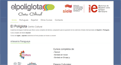 Desktop Screenshot of elpoliglota.net