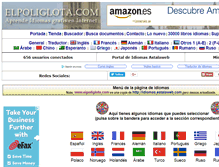 Tablet Screenshot of elpoliglota.com